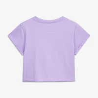 T-shirt court à revers violet LSU Tigers pour femmes, idéal les jours de match