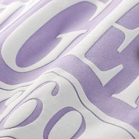 Women's Gameday Social  Purple LSU Tigers Cropped Cuffed T-Shirt