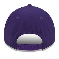 Casquette réglable New Era LSU Tigers Script 9TWENTY violette pour femme