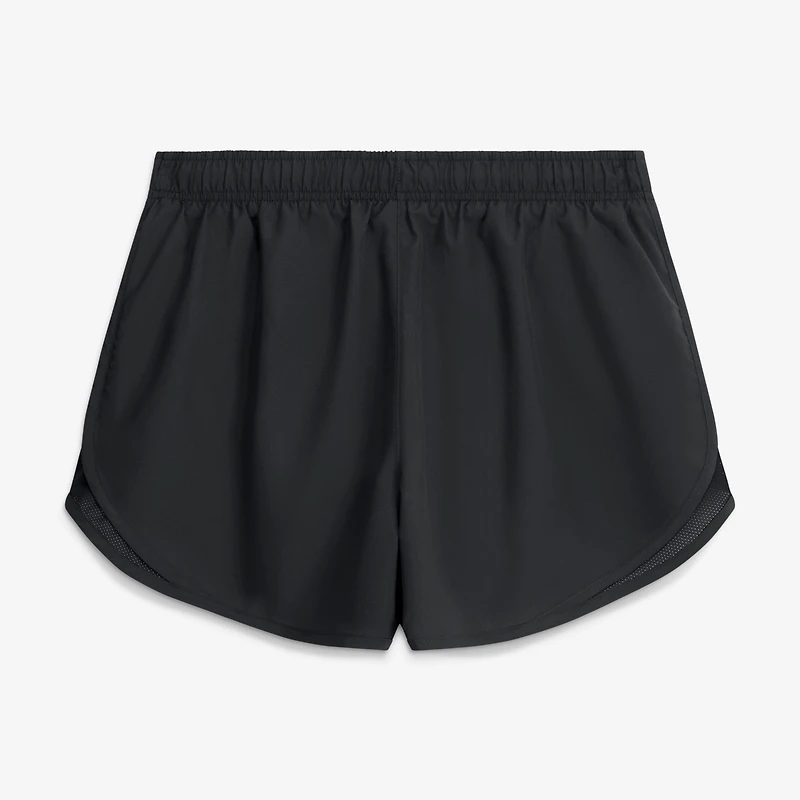 Short Nike Tempo Dri-FIT noir pour femme, modèle LSU Tigers, taille mi-haute