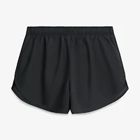 Short Nike Tempo Dri-FIT noir pour femme, modèle LSU Tigers, taille mi-haute