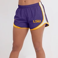 Short Nike violet LSU Tigers Spring Break Tempo Dri-FIT pour femme