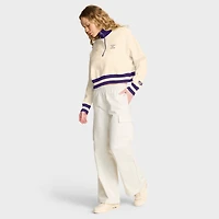 Women's Nike Tan LSU Tigers Legacy Half-Zip Sweatshirt