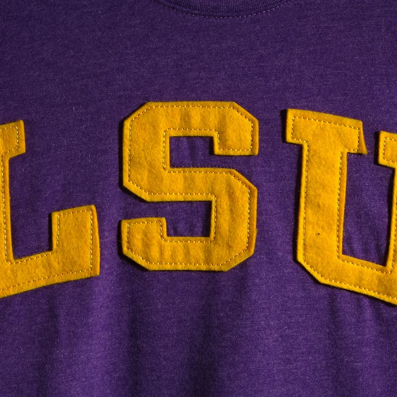 T-shirt à manches longues Pressbox Purple LSU Tigers Two-Hit Canyon pour femme