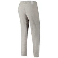 Ensemble débardeur en tricot pelucheux trois pièces pour femme avec pantalon de jogging et cardigan LSU Tigers Tan