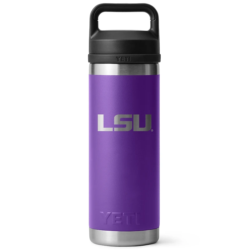 YETI LSU Tigers 18oz. Rambler Chug Water Bottle