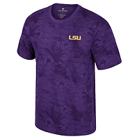 Youth Colosseum  Purple LSU Tigers Fern T-Shirt