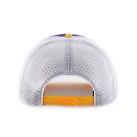 Youth '47 Purple/Gold LSU Tigers Super Stripe Hitch Adjustable Trucker Hat