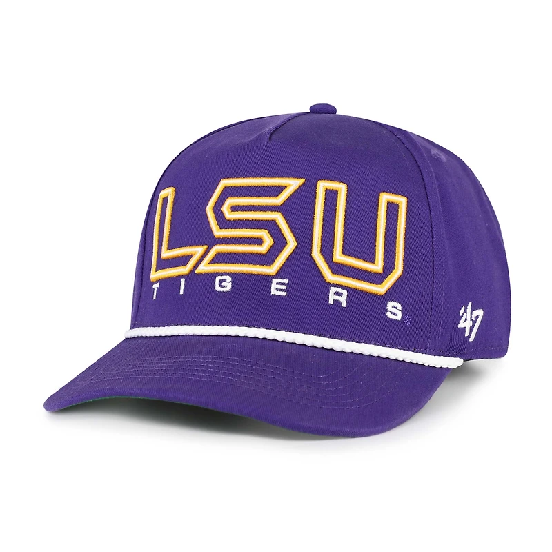 Youth '47 Purple LSU Tigers Byline Hitch Adjustable Hat
