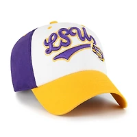 Youth '47  White LSU Tigers Scooter Clean Up Adjustable Hat
