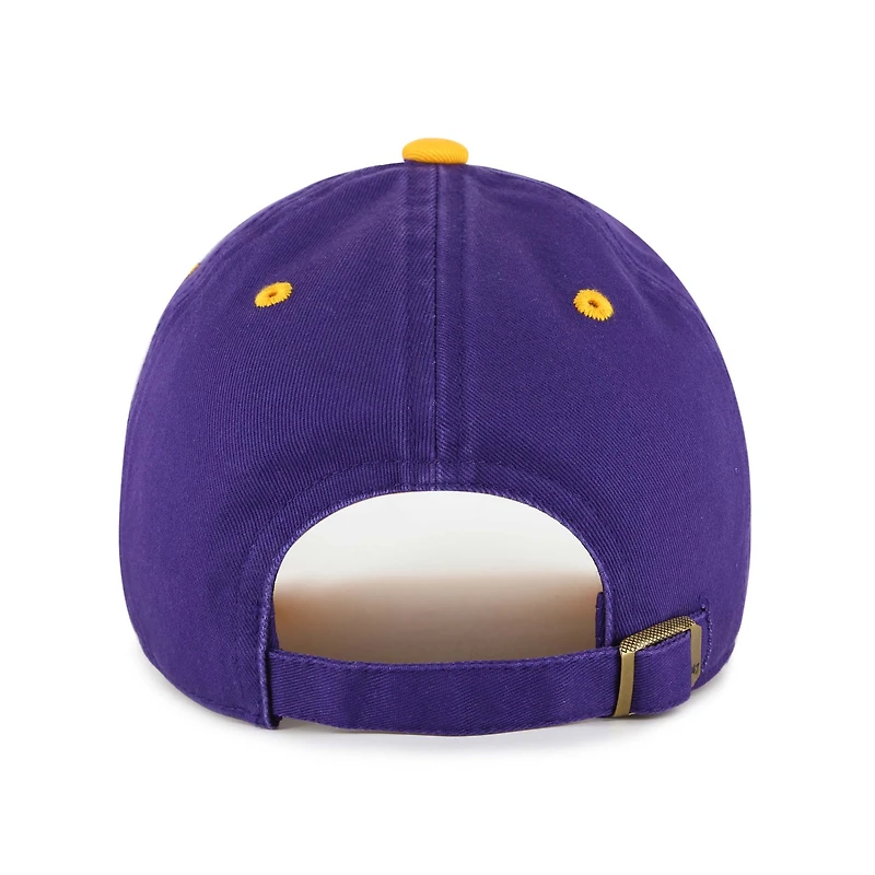 Casquette ajustable « 47 White LSU Tigers Scooter Clean Up » pour jeunes