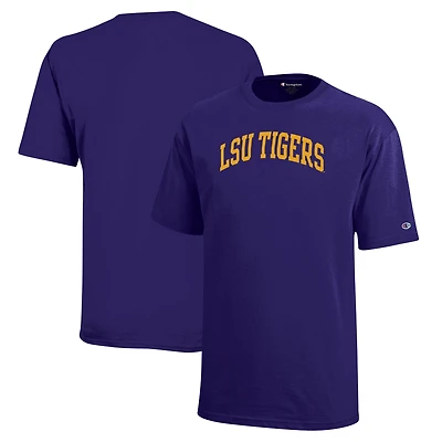 T-shirt violet Champion jeunesse LSU Tigers Team Arch