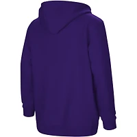 Sweat à capuche violet Colosseum pour jeunes LSU Tigers 2-Hit Team