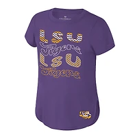 Youth Colosseum Purple LSU Tigers Rogan T-Shirt