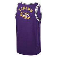 Youth Colosseum Purple LSU Tigers Shooting Tank Top