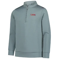 Haut performance à manches longues et fermeture éclair quart de tour Sterling des Tigers LSU pour jeunes