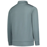 Youth Garb Gray LSU Tigers Sterling Long Sleeve Quarter-Zip Performance Top