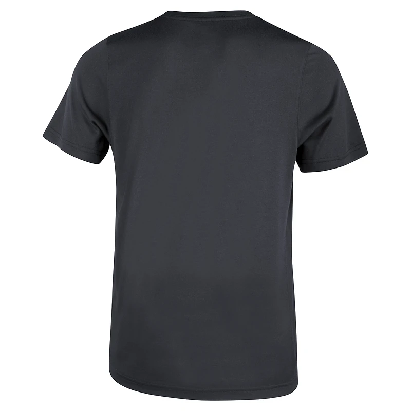 Youth Nike Anthracite LSU Tigers Legend Travel Performance T-Shirt