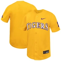 Maillot de baseball Nike Gold LSU Tigers Limited pour jeunes