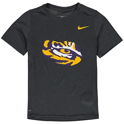 T-shirt Nike LSU Tigers anthracite avec logo Legend Performance pour jeune