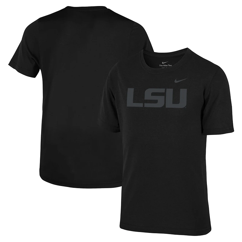 Youth Nike LSU Tigers Blackout Legend Performance T-Shirt