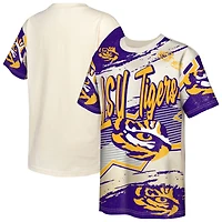 T-shirt crème Outerstuff pour jeunes, motif « Make Noise » des Tigers de LSU