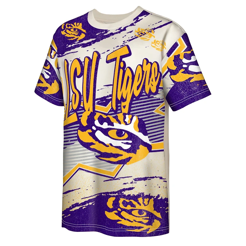 T-shirt crème Outerstuff pour jeunes, motif « Make Noise » des Tigers de LSU