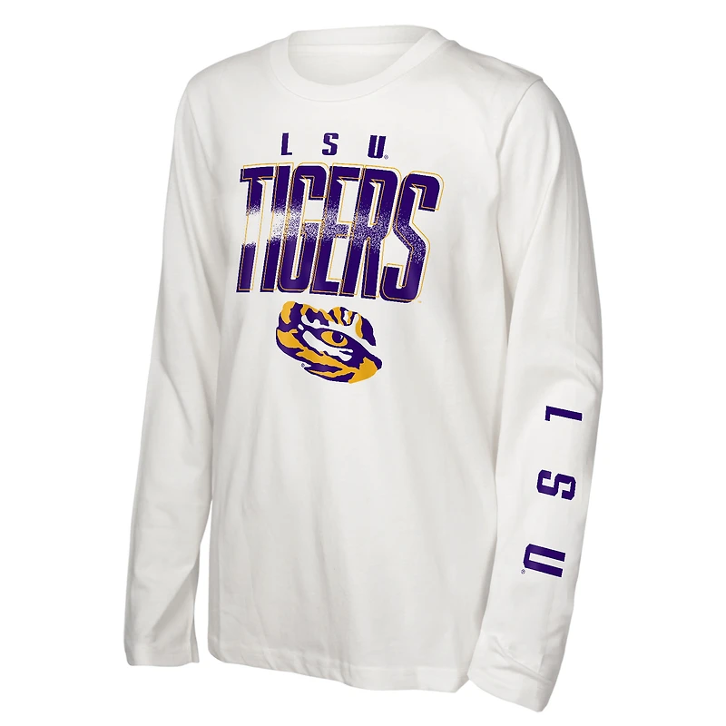 Youth Outerstuff  LSU Tigers The Mix T-Shirt Combo Set