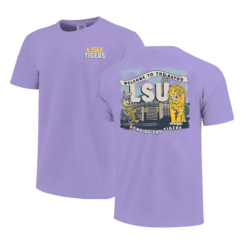 Youth Purple LSU Tigers Local Campus Scene T-Shirt