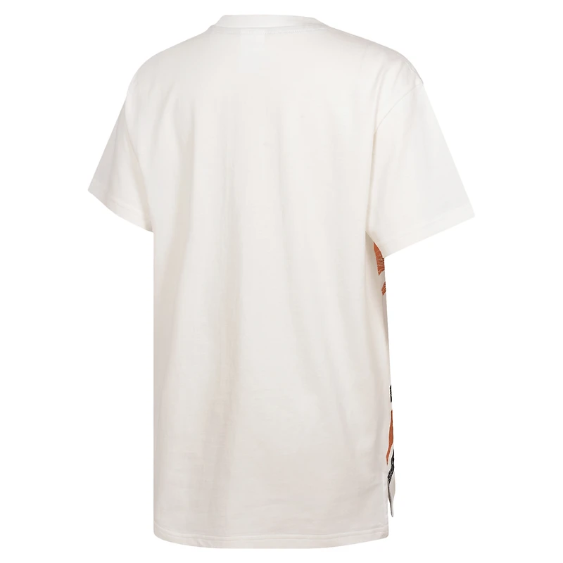 Youth White LSU Tigers Let's Get Loud Oversized T-Shirt