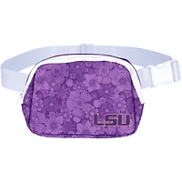 ZooZatz LSU Tigers Floral Print Fanny Pack