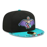 Men's New Era  Black/Light Blue Lynchburg Hillcats 2026 Copa De La Diversion 59FIFTY Fitted Hat