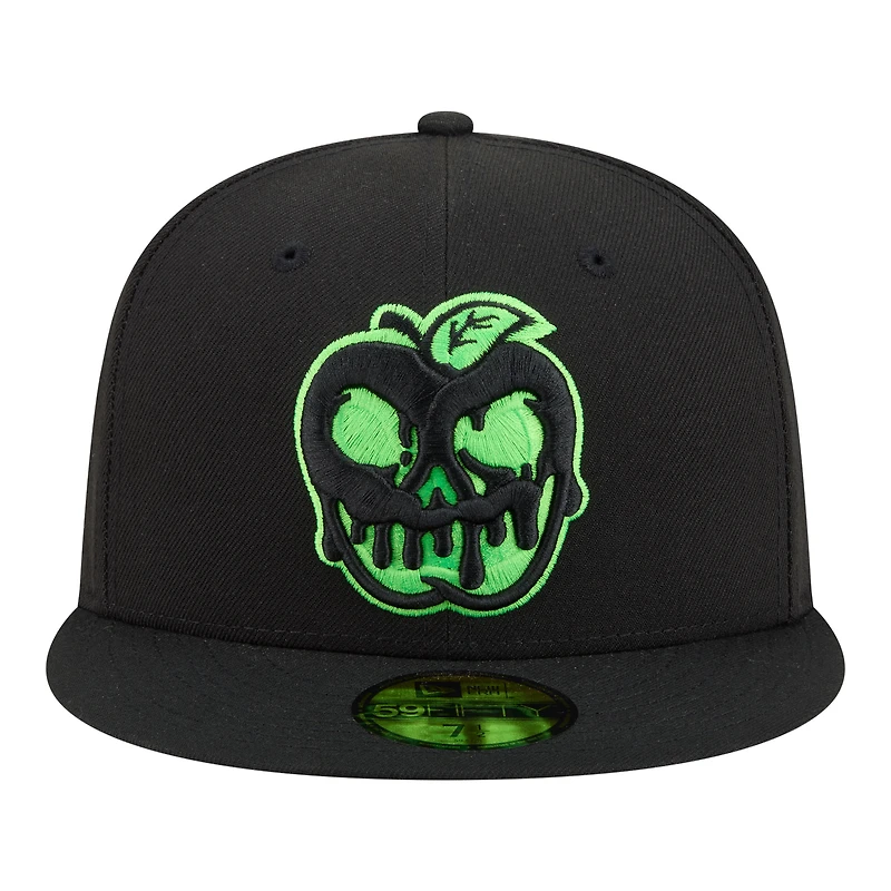 Men's New Era  Black Lynchburg Hillcats Minor League Theme Nights 59FIFTY Fitted Hat
