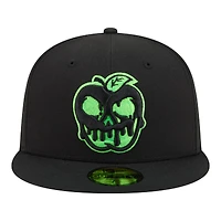 Men's New Era  Black Lynchburg Hillcats Minor League Theme Nights 59FIFTY Fitted Hat