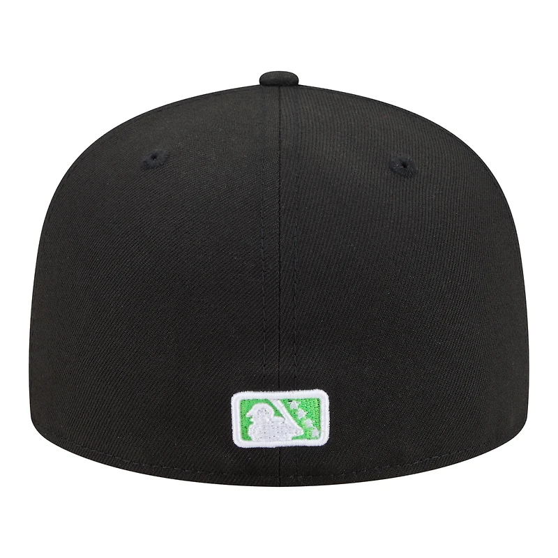 Men's New Era  Black Lynchburg Hillcats Minor League Theme Nights 59FIFTY Fitted Hat