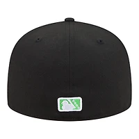 Men's New Era  Black Lynchburg Hillcats Minor League Theme Nights 59FIFTY Fitted Hat