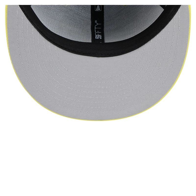 Casquette ajustée New Era pour hommes, bleu marine/jaune, Lynchburg Hillcats Copa de la Diversión 59FIFTY