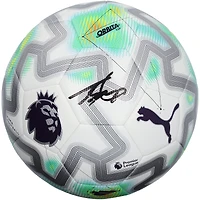 Antoine Semenyo Manchester City Autographed Green Puma English Premier League Soccer Ball