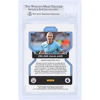 Erling Haaland Manchester City Autographed 2022-23 Panini Prizm #9 Beckett Fanatics Witnessed Authenticated Card