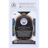 Erling Haaland Manchester City Autographed 2022-23 Panini Select #61 Beckett Fanatics Witnessed Authenticated 10 Card
