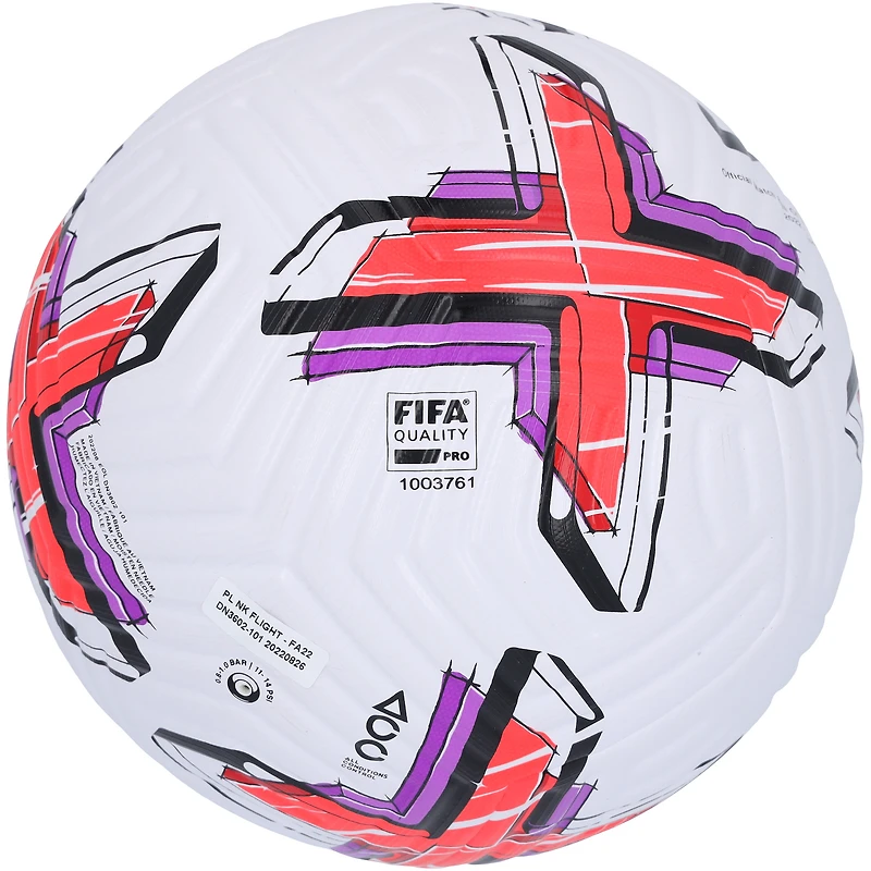 Ballon de match Nike officiel de la Premier League 2022-23 autographié par Erling Haaland à Manchester City