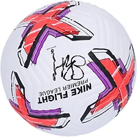 Ballon de match Nike officiel de la Premier League 2022-23 autographié par Erling Haaland à Manchester City