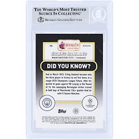 Erling Haaland Manchester City Autographed 2023-24 Topps Merlin UEFA Refractor #73 Beckett Fanatics Witnessed Authenticated Card