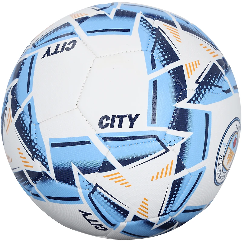 Erling Haaland Manchester City Autographed Club Logo Soccer Ball