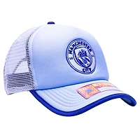 Casquette réglable bleu clair Manchester City Destiny Trucker pour homme