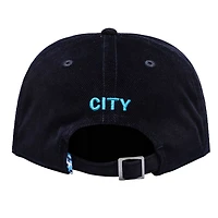 Men's Navy Manchester City Snow Beach Adjustable Hat