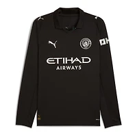 Maillot manches longues Puma noir Manchester City 2025/26 extérieur pour homme