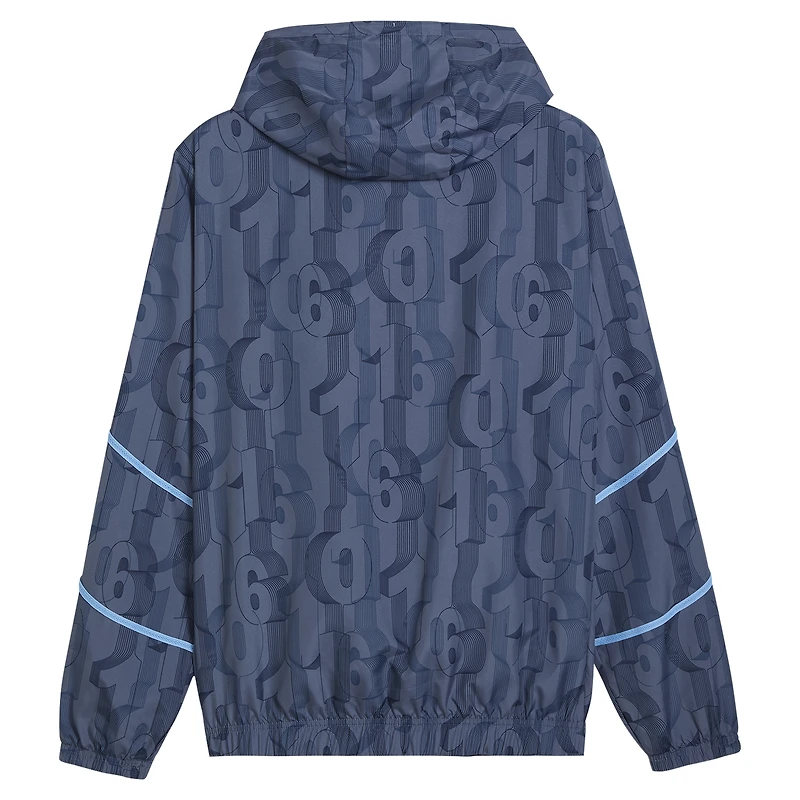 Men's Puma Blue Manchester City 2024/25 Pre-Match Anthem dryCELL Full-Zip Hoodie Jacket