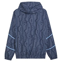 Men's Puma Blue Manchester City 2024/25 Pre-Match Anthem dryCELL Full-Zip Hoodie Jacket