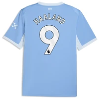 Men's Puma Erling Haaland Light Blue Manchester City 2026/27 Home Replica Jersey